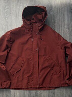 Uniqlo Short Cropped Cotton Blend Parka